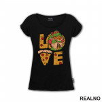Pizza Love - Rafaelo - Nindža Kornjače - Majica