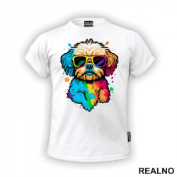 Ši - Cu - Šareni - Pas - Dog - Majica