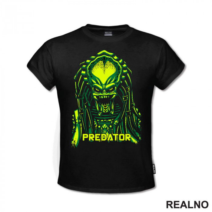 Radioactive Green - Predator - Majica