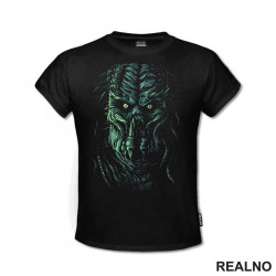 Green Dots And Lines - Predator - Majica