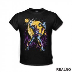 OUTLET - Crna muška majica veličine 4XL - Skeletor OUTLET - Crna muška majica veličine 4XL - Skeletor