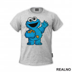 Cookie Monster - Small - Crtani Filmovi - Majica