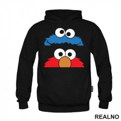 Cookie Monster - Red Elmo - Crtani Filmovi - Duks