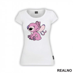 OUTLET - Bela ženska majica veličine S - Angel OUTLET - Bela ženska majica veličine S - Angel