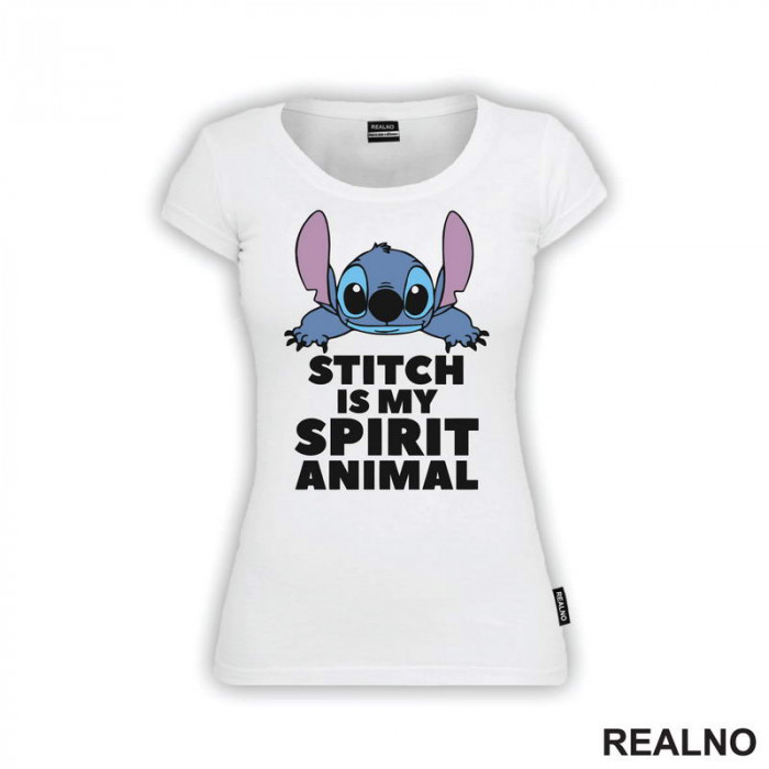 Stitch Is My Spiritual Animal - Crtani Filmovi - Majica