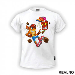 Cool - Crash Bandicoot - Majica