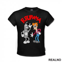 Bender And Philip - Futurama - Majica