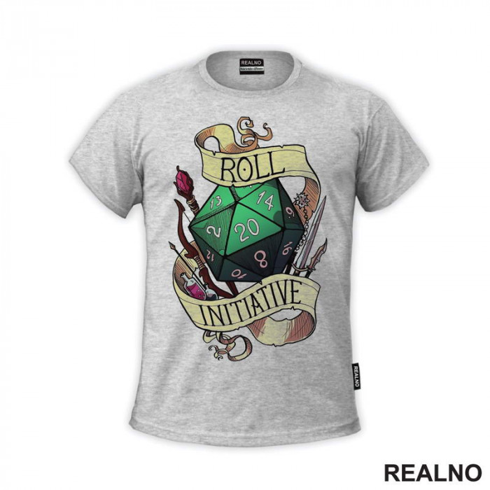 Roll Initiative - D&D - Dungeons And Dragons - Majica