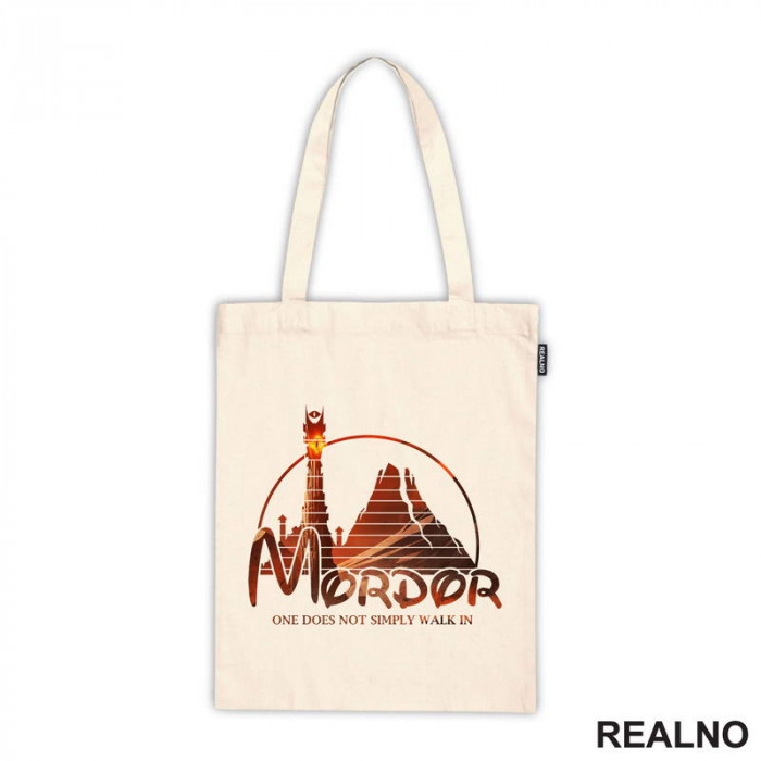 Mordor - One Does Not Simply Walk In - Colors Of - Lord Of The Rings - LOTR - Ceger