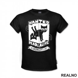 Wanted Dead Or Alive - Cat - Mačka - Majica