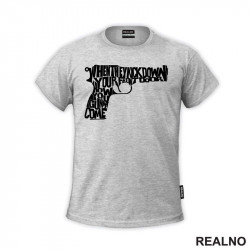 When They Kick At Your Front Door - The Clash - Muzika - Majica