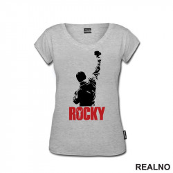 OUTLET - Siva ženska majica veličine 2XL - Rocky