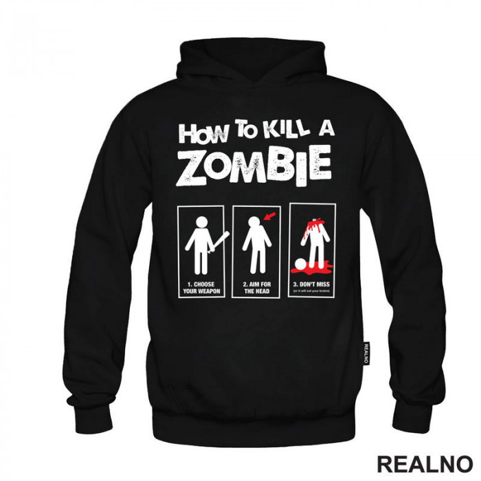 How To Kill A Zombie - Humor - Duks