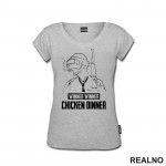 Chicken Dinner - Pubg - Games - Majica