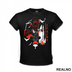 Itachi - Red - Naruto - Majica