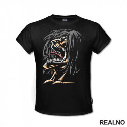 Eren Yeager - Grey Lines - Attack On Titan - Majica