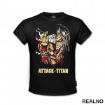 Colossal, Armored And Attack - Attack On Titan - Majica