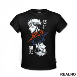 Yuji And Sukuna - Jujutsu Kaisen - Anime - Majica