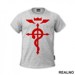The Flamel - Red - Fullmetal Alchemist - Anime - Majica The Flamel - Red - Fullmetal Alchemist - Anime - Majica