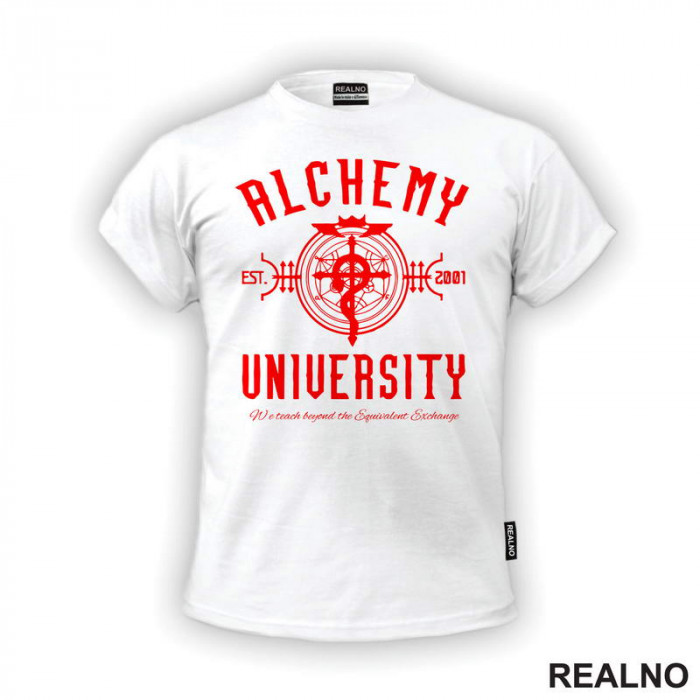 Alchemy University - Fullmetal Alchemist - Anime - Majica