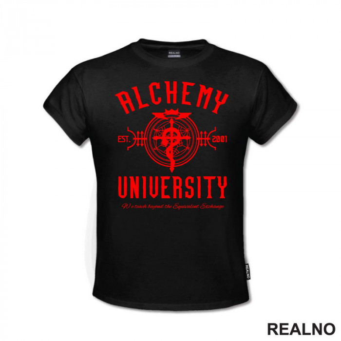 Alchemy University - Fullmetal Alchemist - Anime - Majica