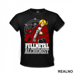 Ed With Automail - Fullmetal Alchemist - Anime - Majica Ed With Automail - Fullmetal Alchemist - Anime - Majica