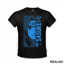 Sasuke - Blue - Naruto - Majica