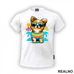 Korgi - Corgi I Sunce - Pas - Dog - Majica