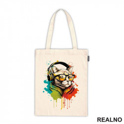 Mačka Sa Slušalicama - Mačke - Cat - Ceger