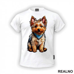 Srećni Terijer - Pas - Dog - Majica