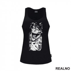 Grey Lines - Attack On Titan - Majica