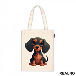 Slatka Jazavičarka Sedi - Pas - Dog - Ceger