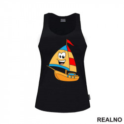 Srećni Brodić - Crtani Filmovi - Majica