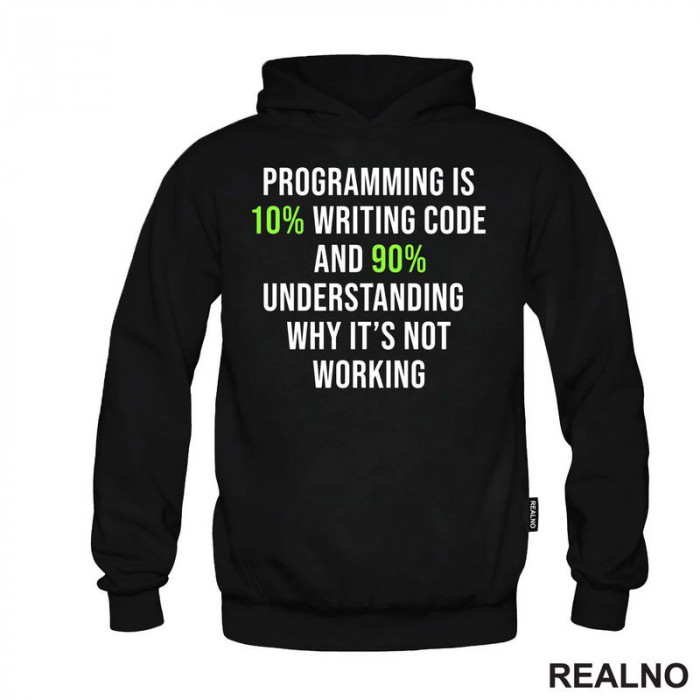 Programming And Writting Code - Geek - Duks