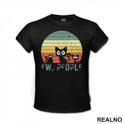 Ew People - Crne Mačke - Cat - Majica