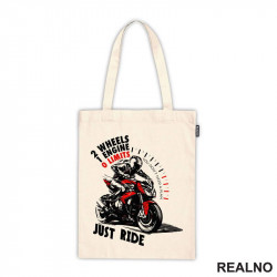 2 Wheels, 1 Engine, 0 Limits - Just Ride - Motor - Ceger