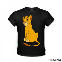 Simba Okrenut Leđima - Crtani Filmovi - Majica