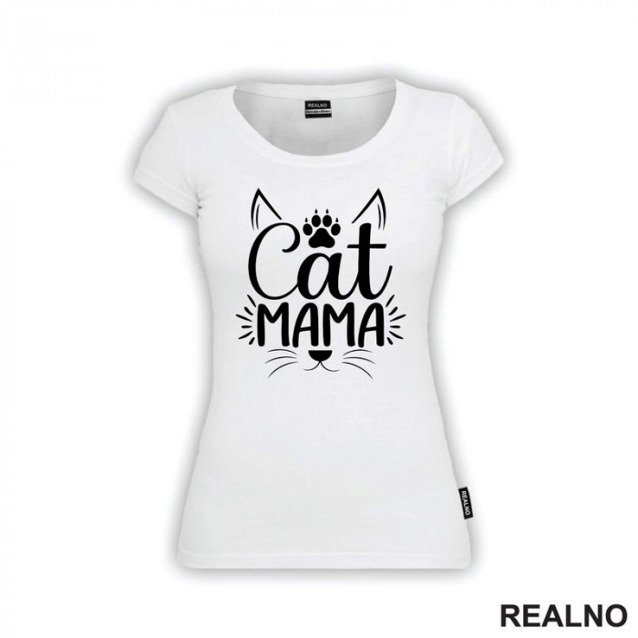 Cat Mama - Mačke - Majica