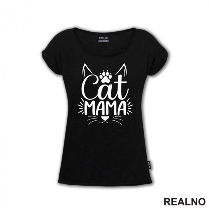 Cat Mama - Mačke - Majica