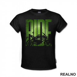 Ride Motor Green - Bike - Motori - Majica