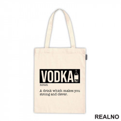 Vodka - A Drink That Makes You Strong And Clever - Humor - Ceger