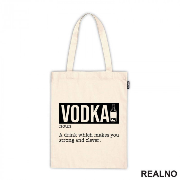Vodka - A Drink That Makes You Strong And Clever - Humor - Ceger