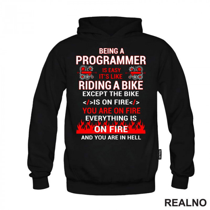 Programming Is Like Riding A Bike - Geek - Duks