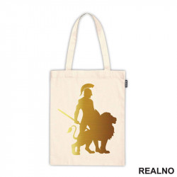 Spartanac I Lav - Zlatno - Art - Ceger