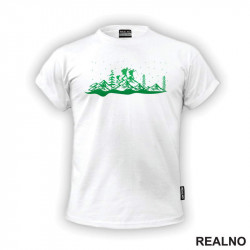 Hiking - Green Lines - Planinarenje - Kampovanje - Priroda - Nature - Majica