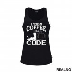 Coffee Into Code - Geek - Majica