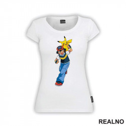 Aš I Pikaču - Pokemon - Majica