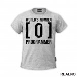 Worlds Number One Programmer - Geek - Majica