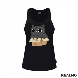 If It Fits I Stis - Kutija I Mačka - Cats - Majica