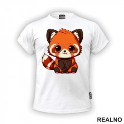 Crveni Panda Sedi - Životinje - Majica